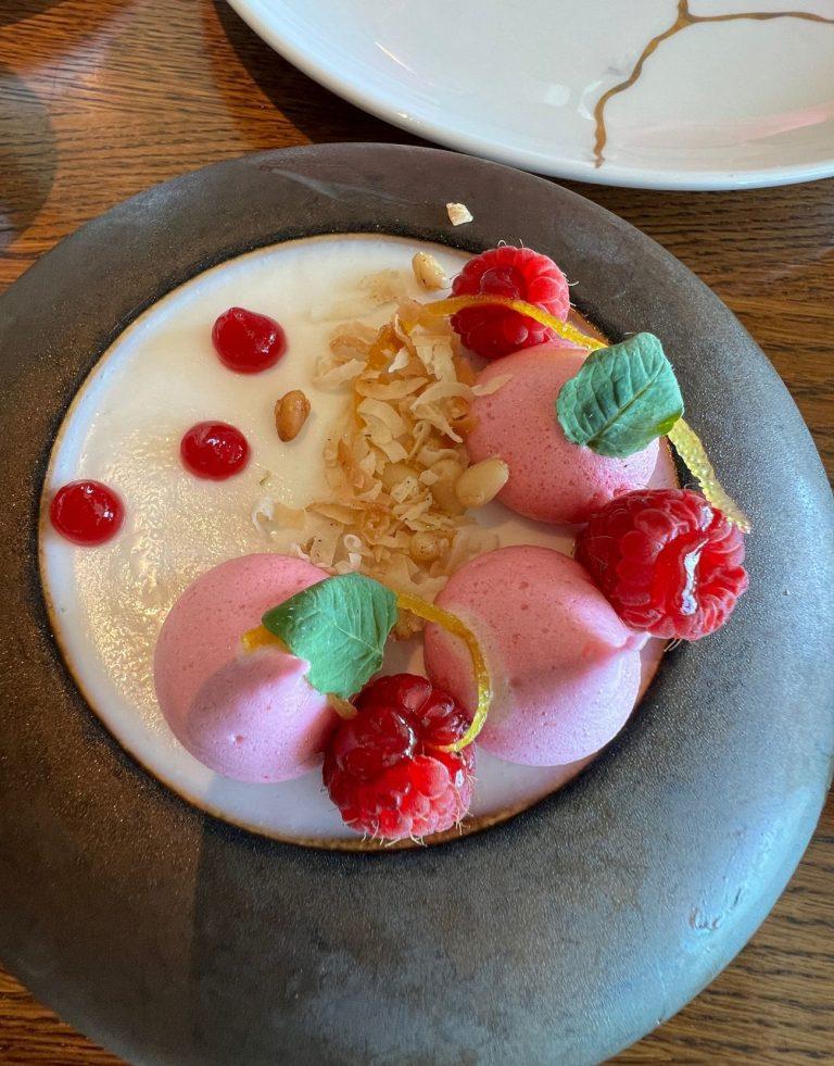 Coconut Panna Cotta at The Wake - Virgin Voyages Restaurants